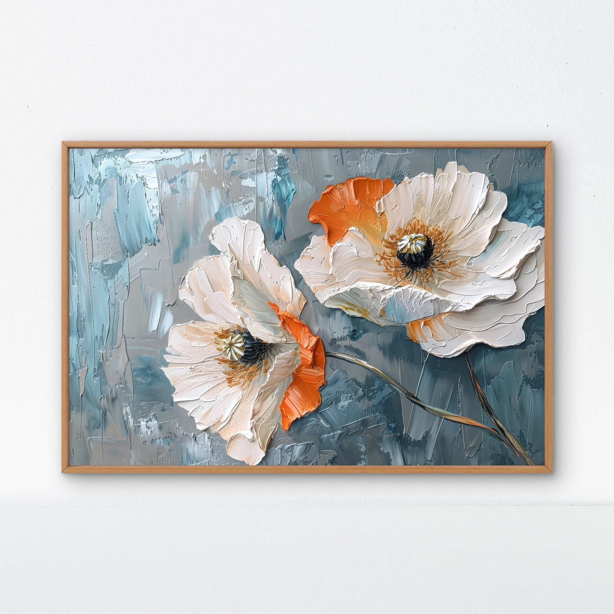 White Flowers Abstracts