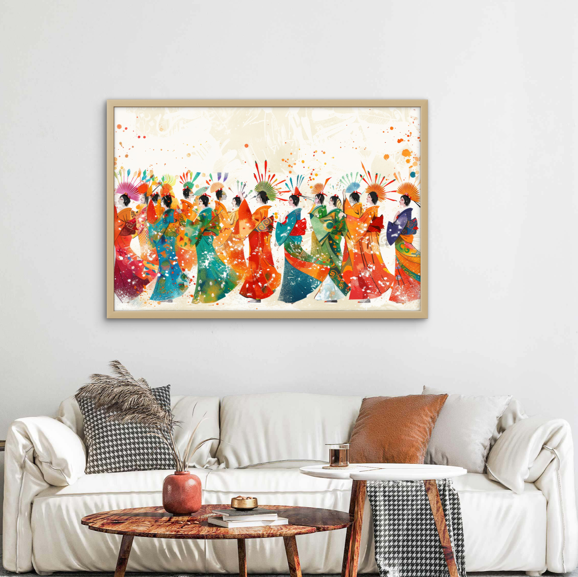 Vibrant Costumes City Parade