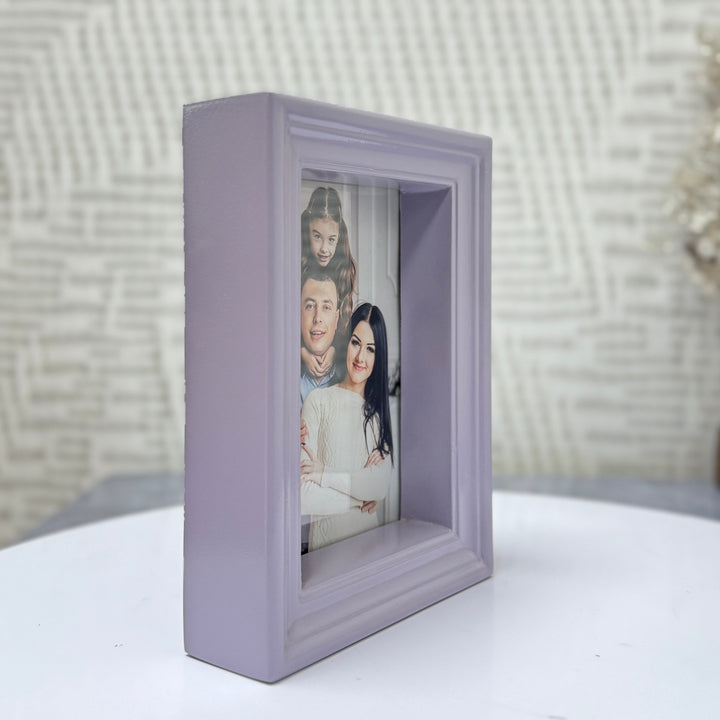 Light Purple 3D Photo Frame