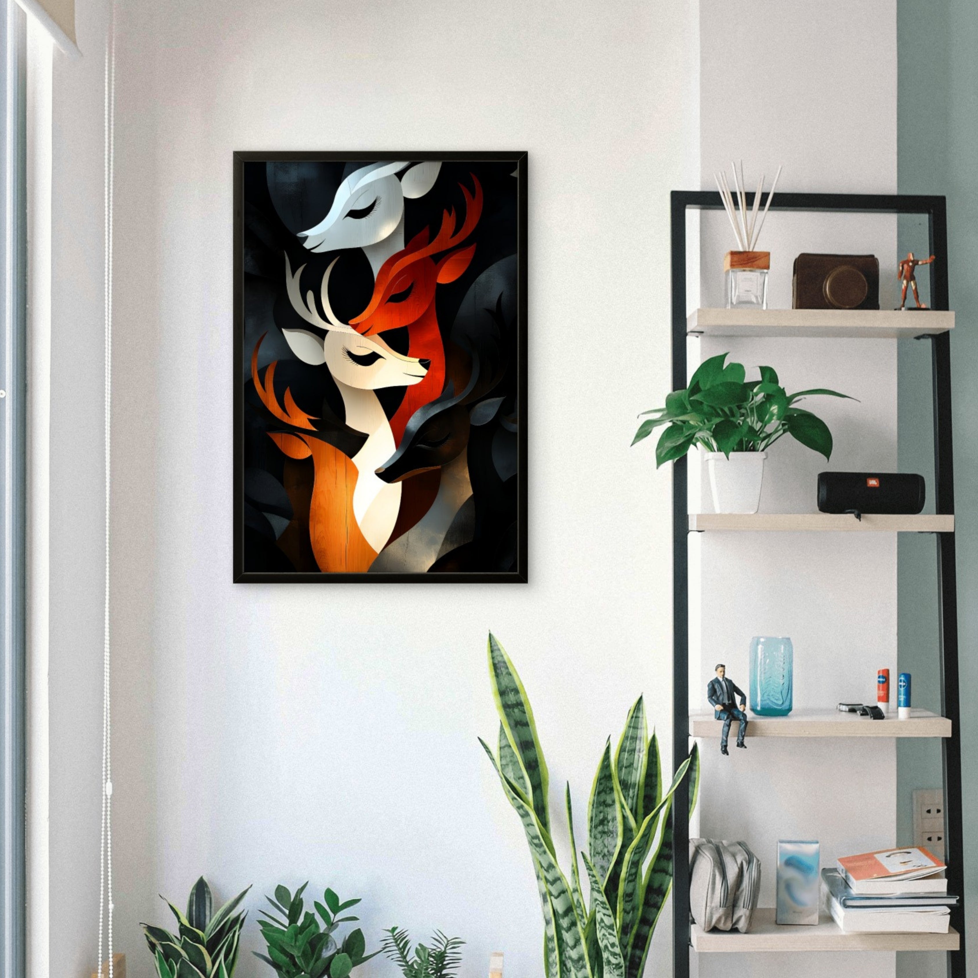 Harmony Deer Canvas