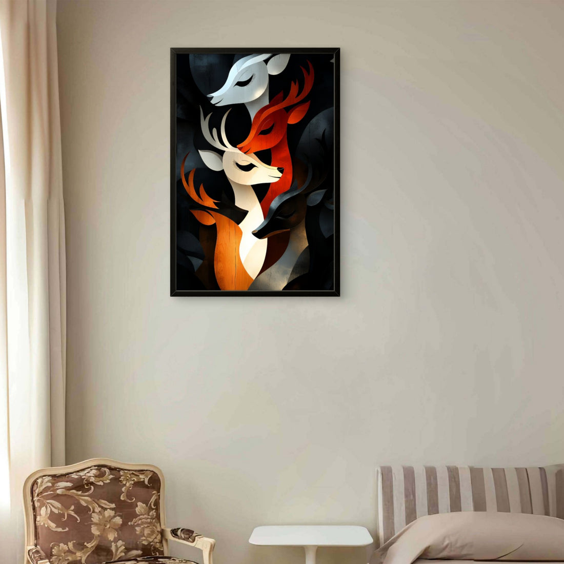 Harmony Deer Canvas