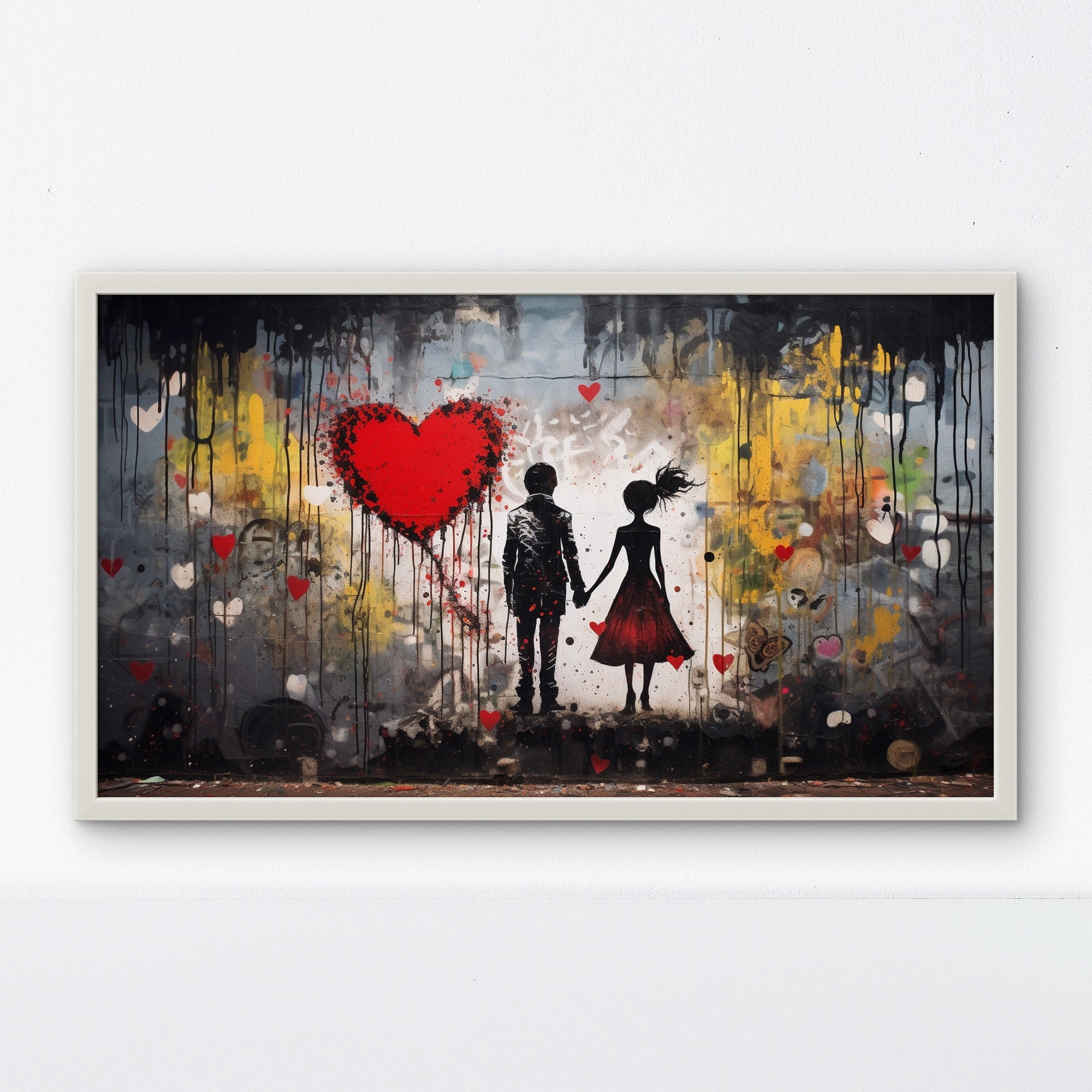 Dark couple with Heart - Frugal Carts