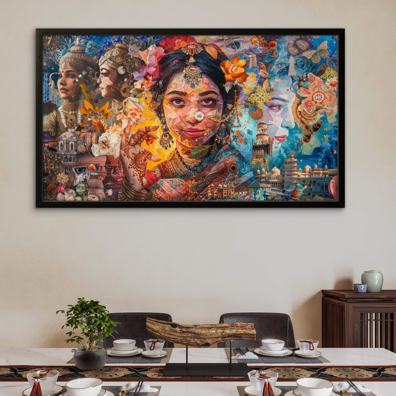 Women architectural Art