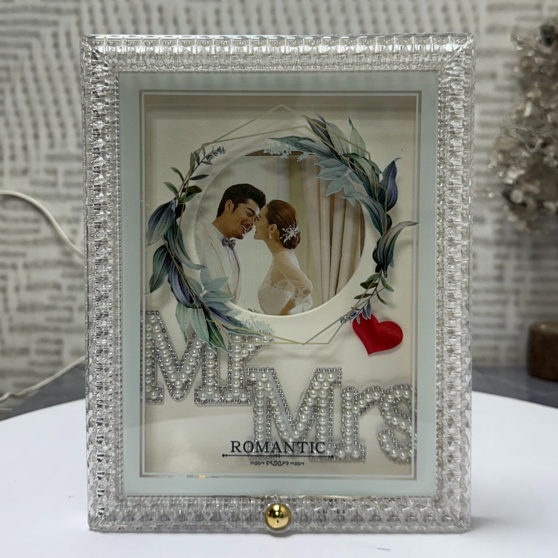 Just Married Memory Photo Frame