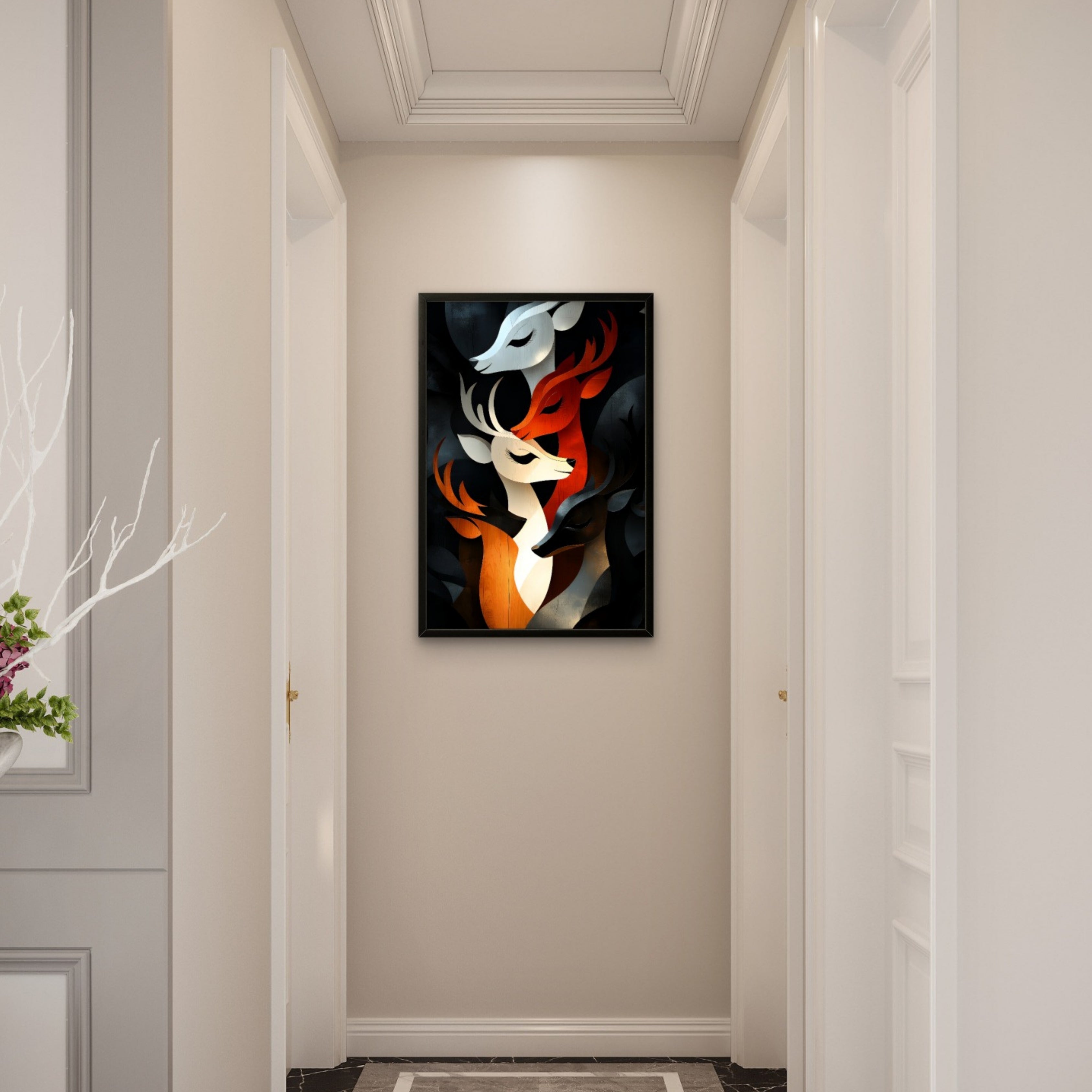 Harmony Deer Canvas
