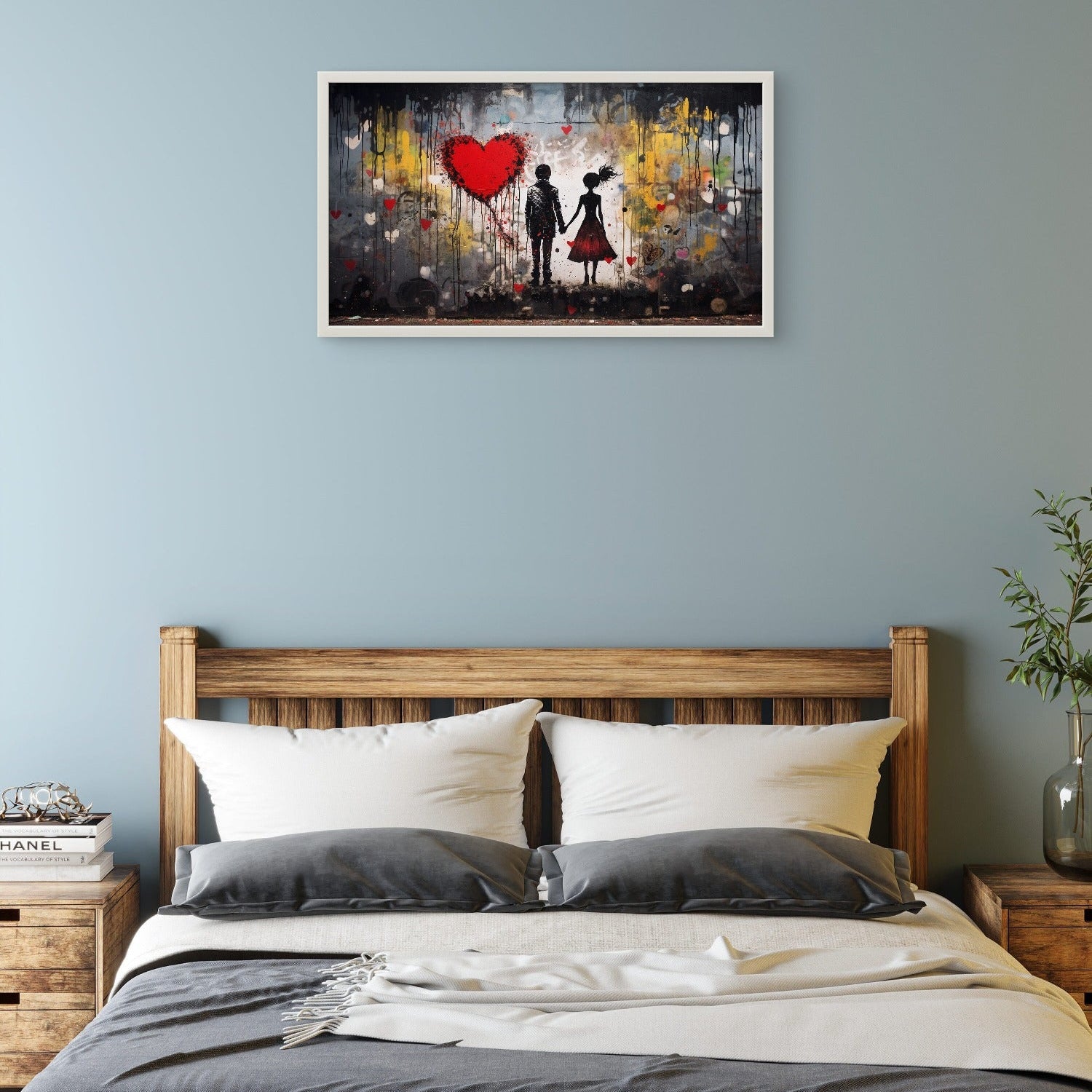 Dark couple with Heart - Frugal Carts