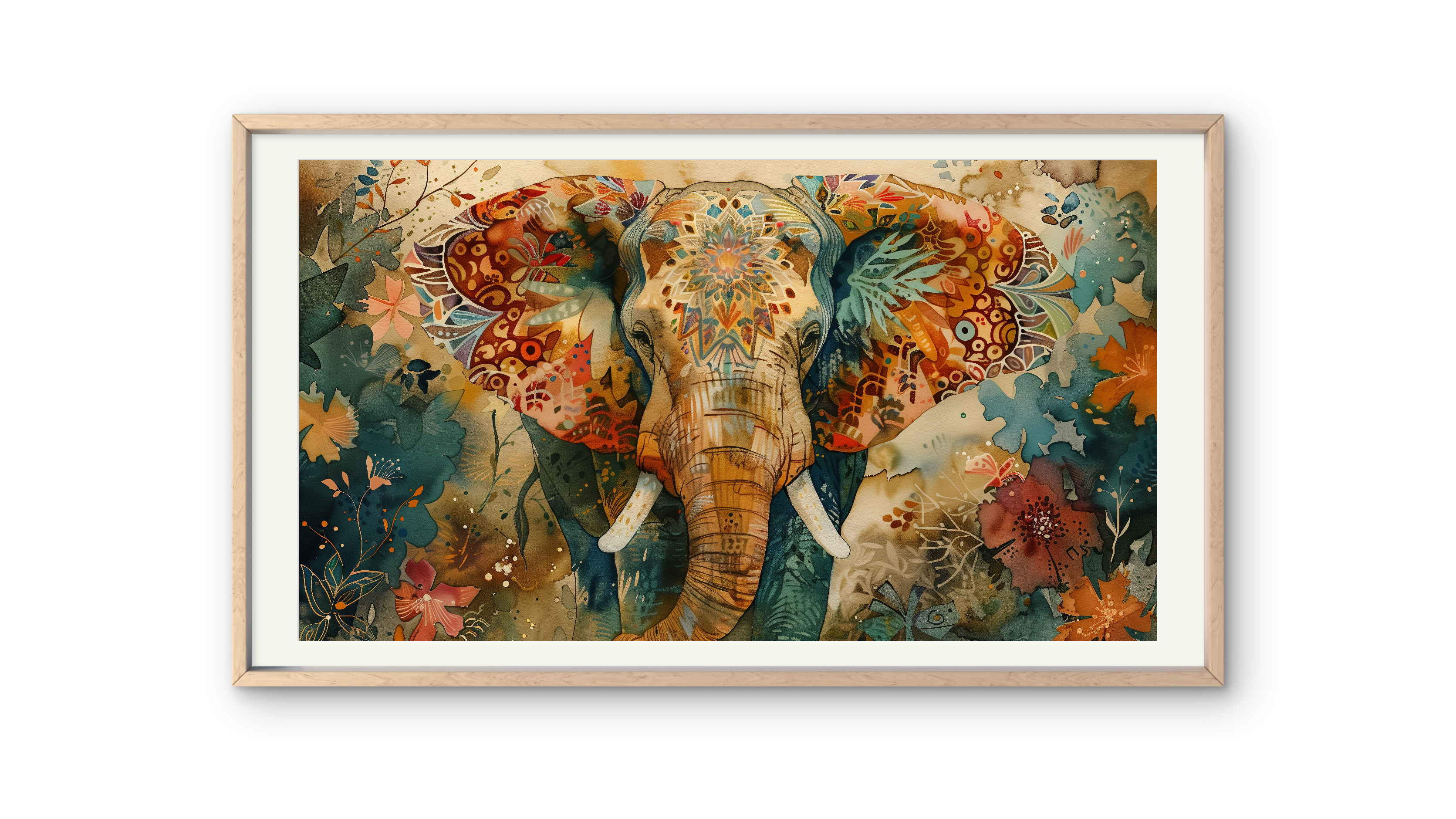 Elegant Elephant Art