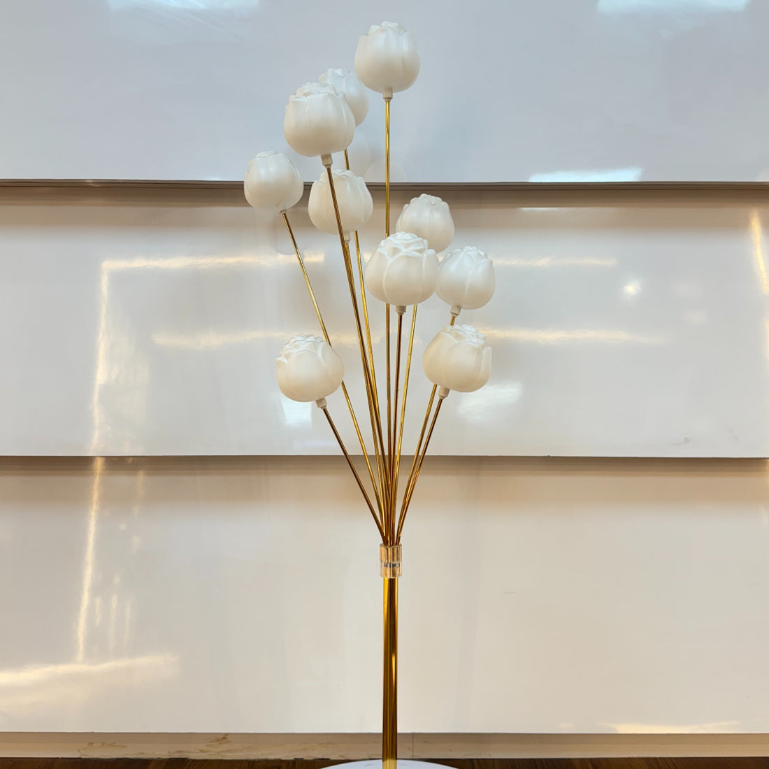 Golden Bloom Floor Lamp