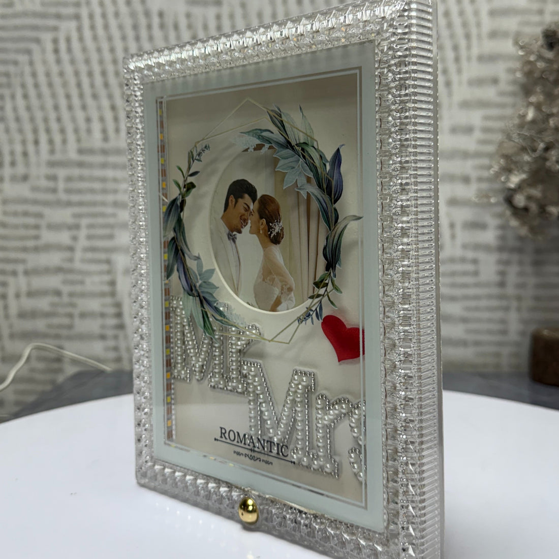Just Married Memory Photo Frame