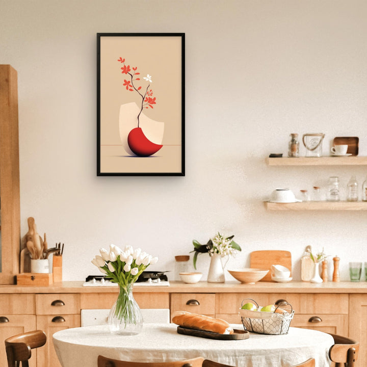 Minimal Bloom Canvas
