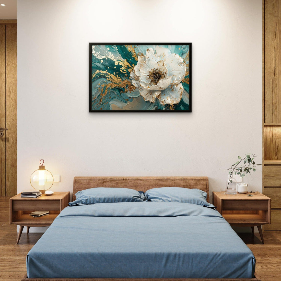 White Flower Abstract