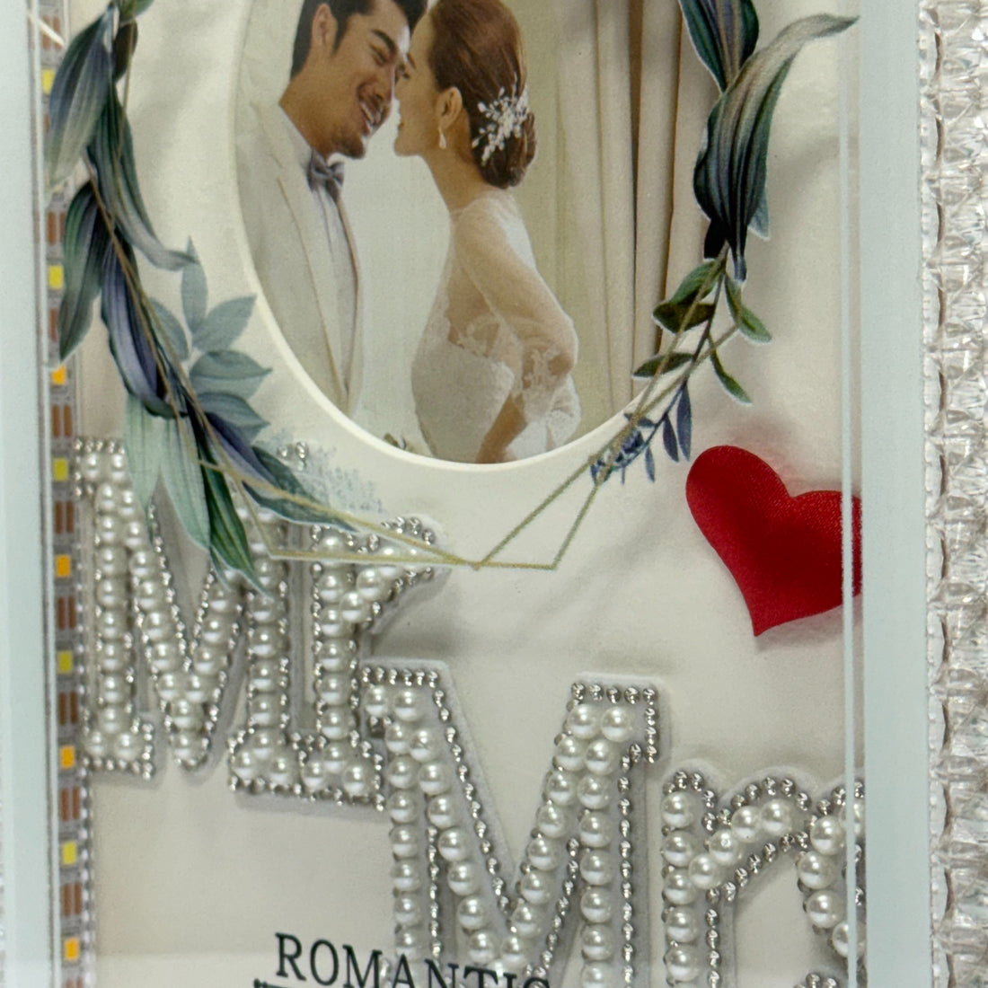 Just Married Memory Photo Frame