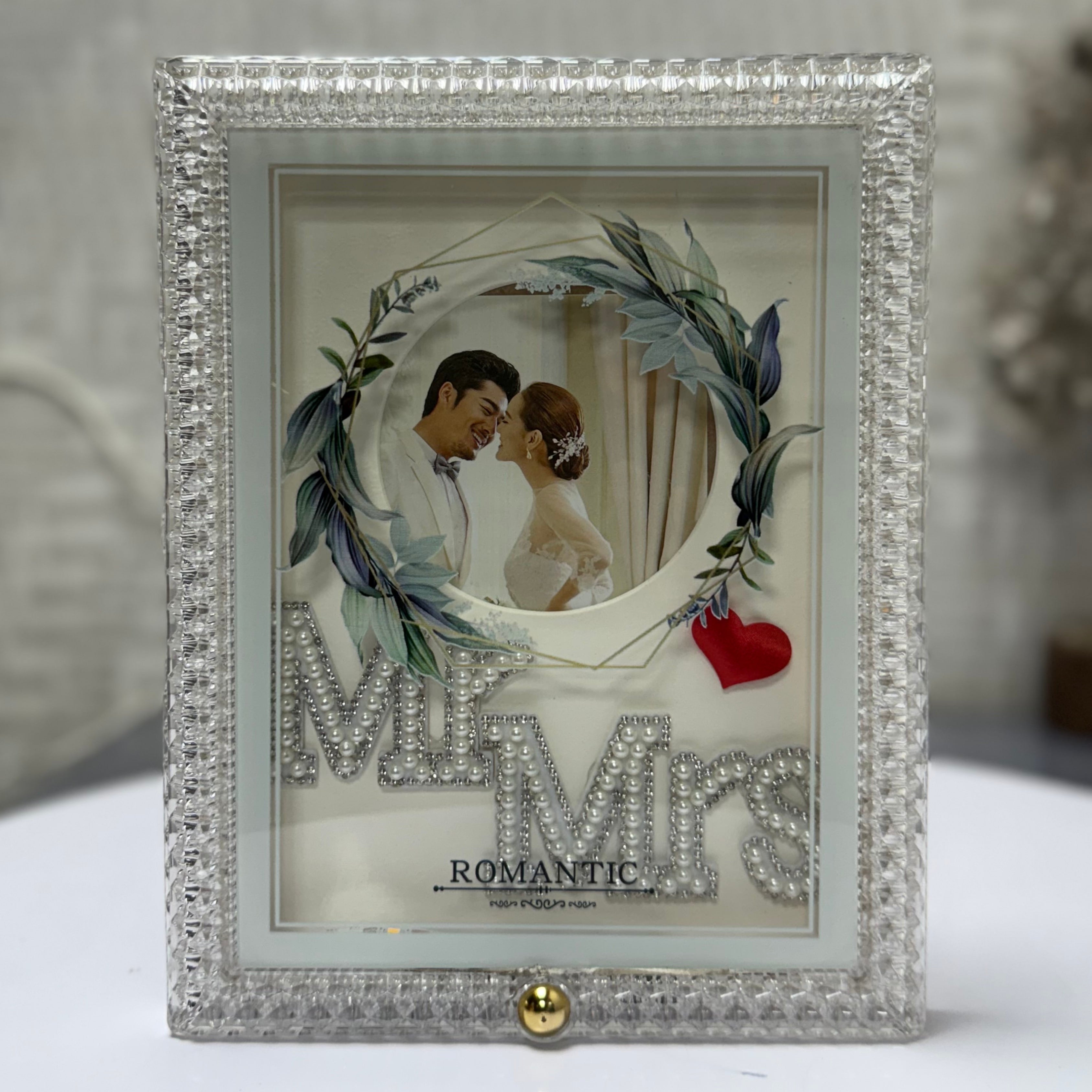 Just Married Memory Photo Frame