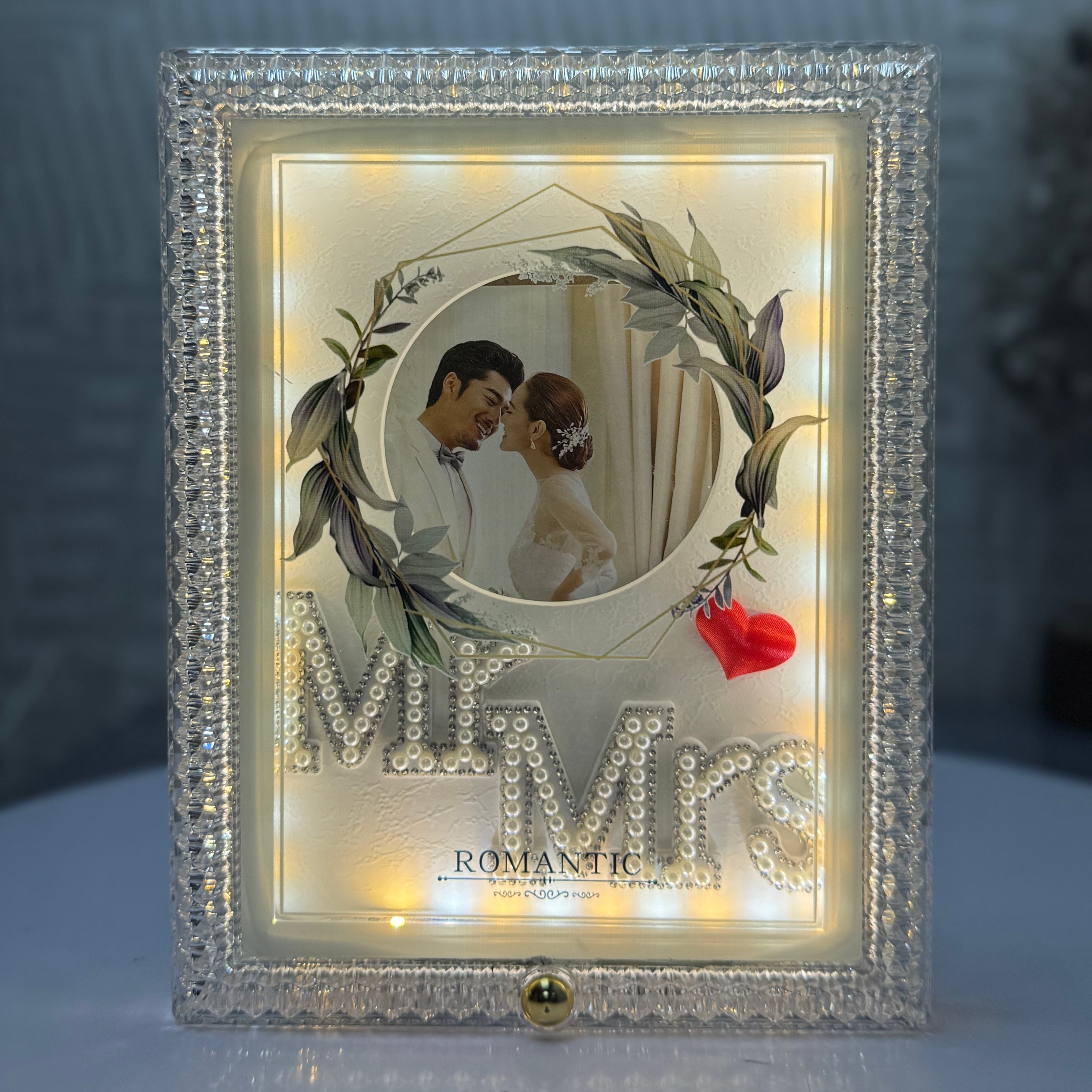 Just Married Memory Photo Frame