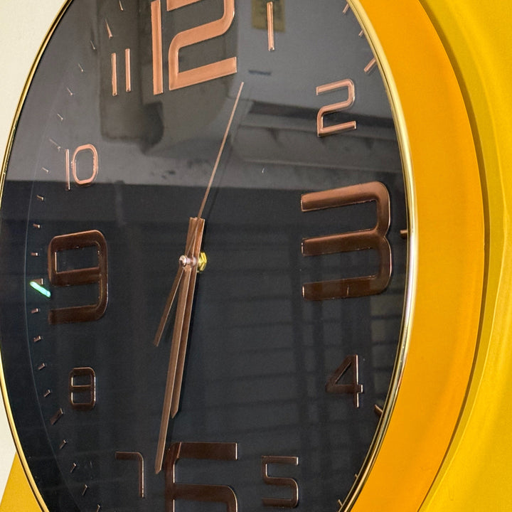 Copper Timeless Numerical Wall Clock