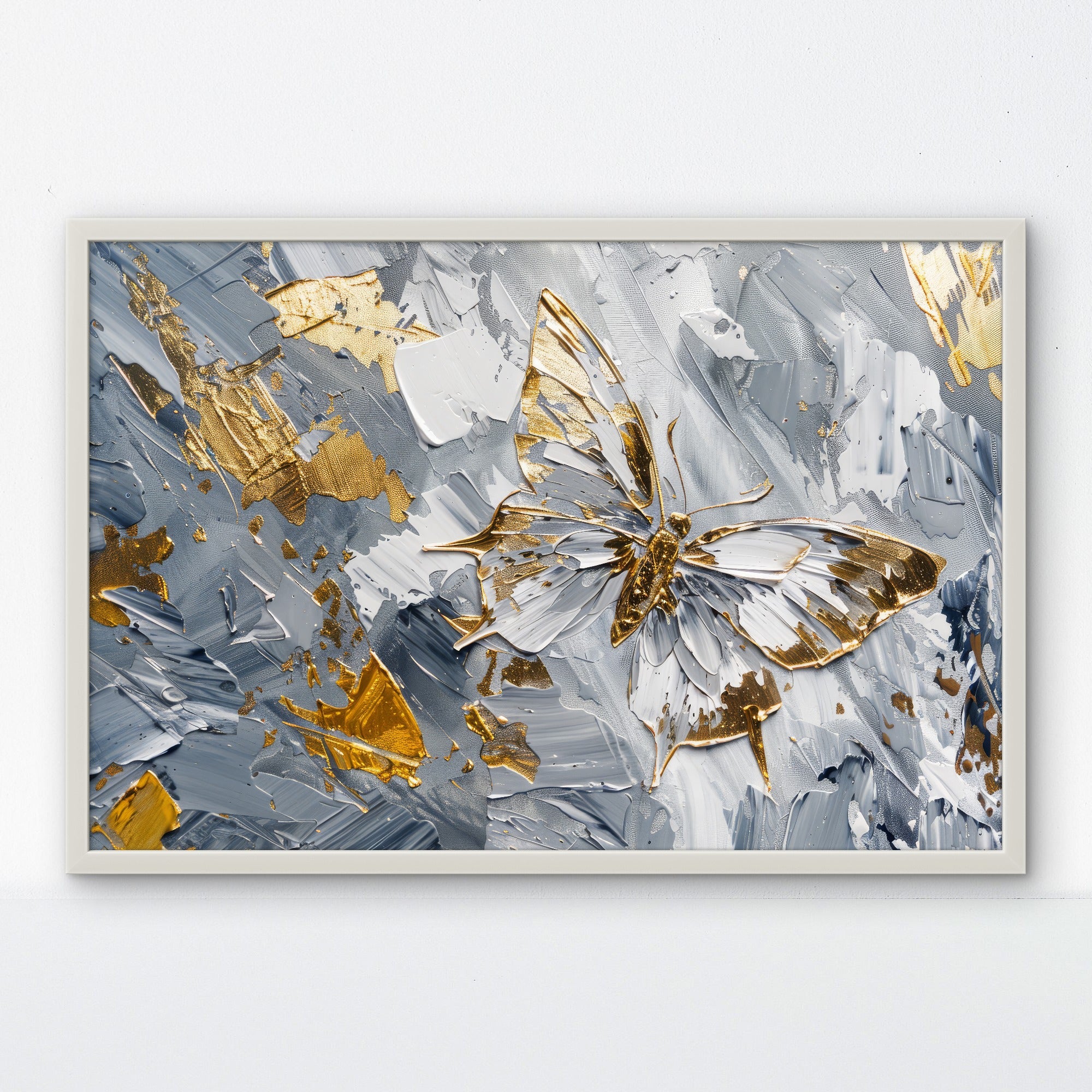 Golden Plated Butterfly - Frugal Carts