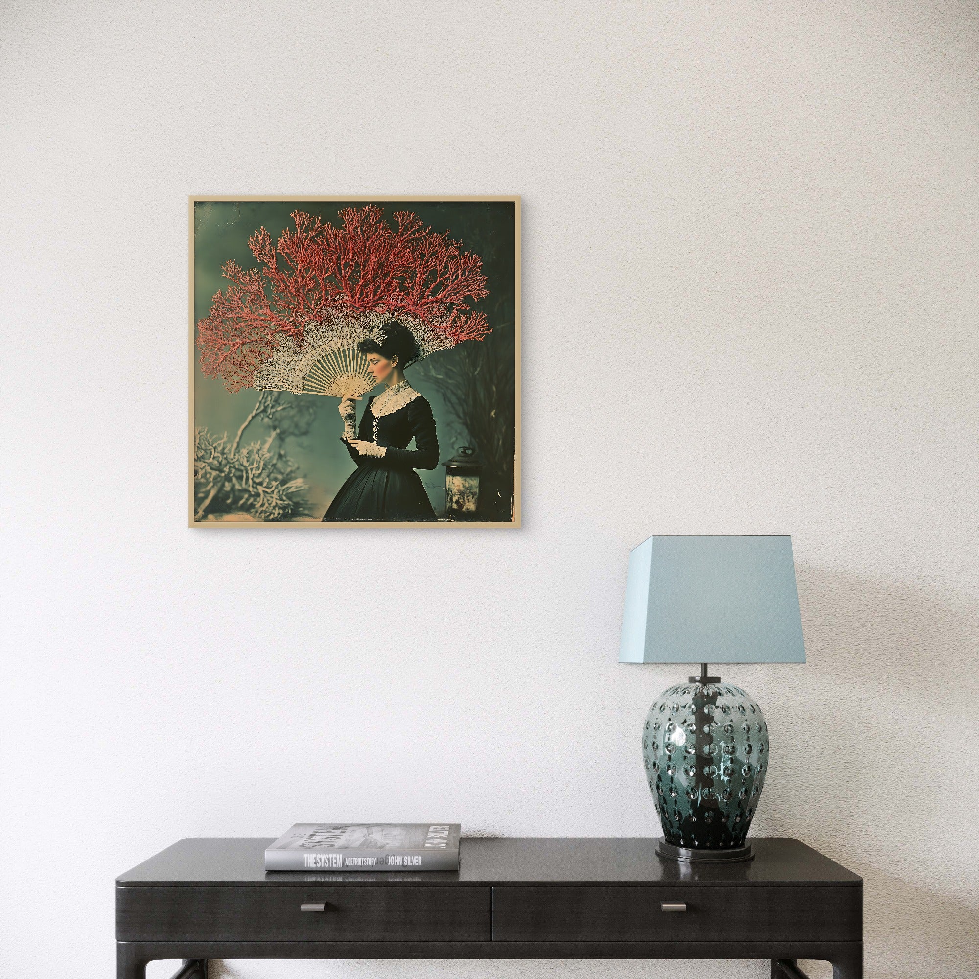 Victorian woman Art - Frugal Carts