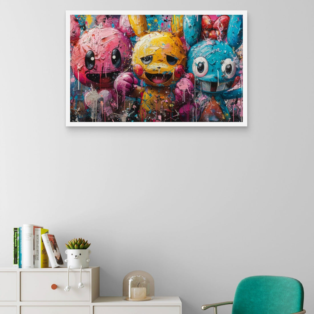 Colourful Funny Characters