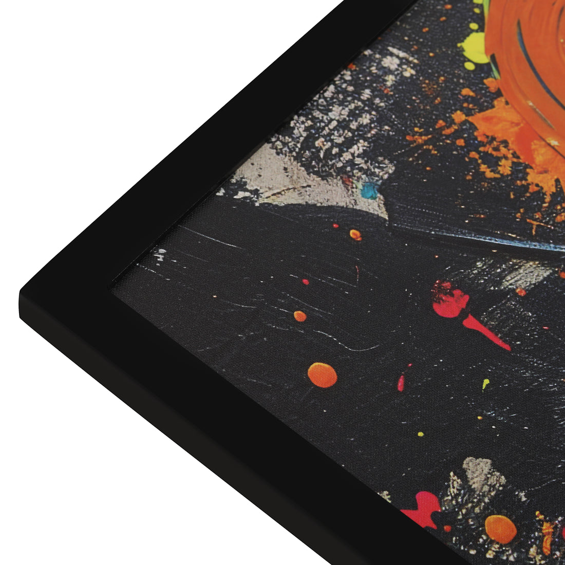 Colourful Heart abstract Luxury Painting on Canvas