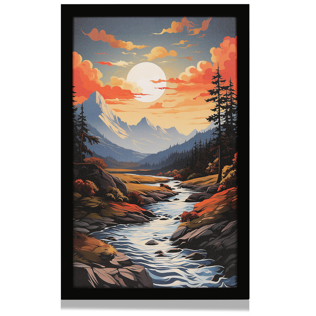 River in the Mountains