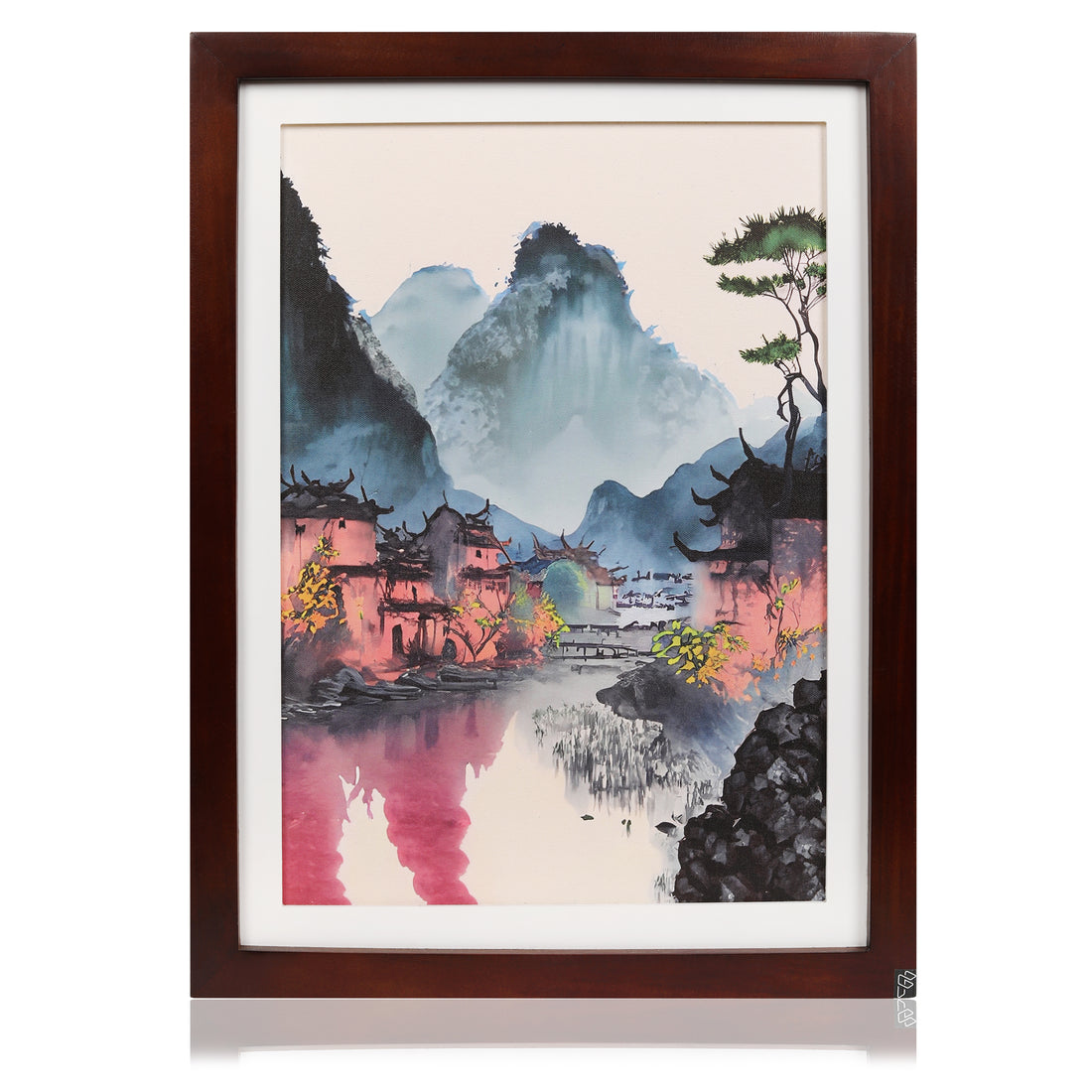 Japanese Landscape Square