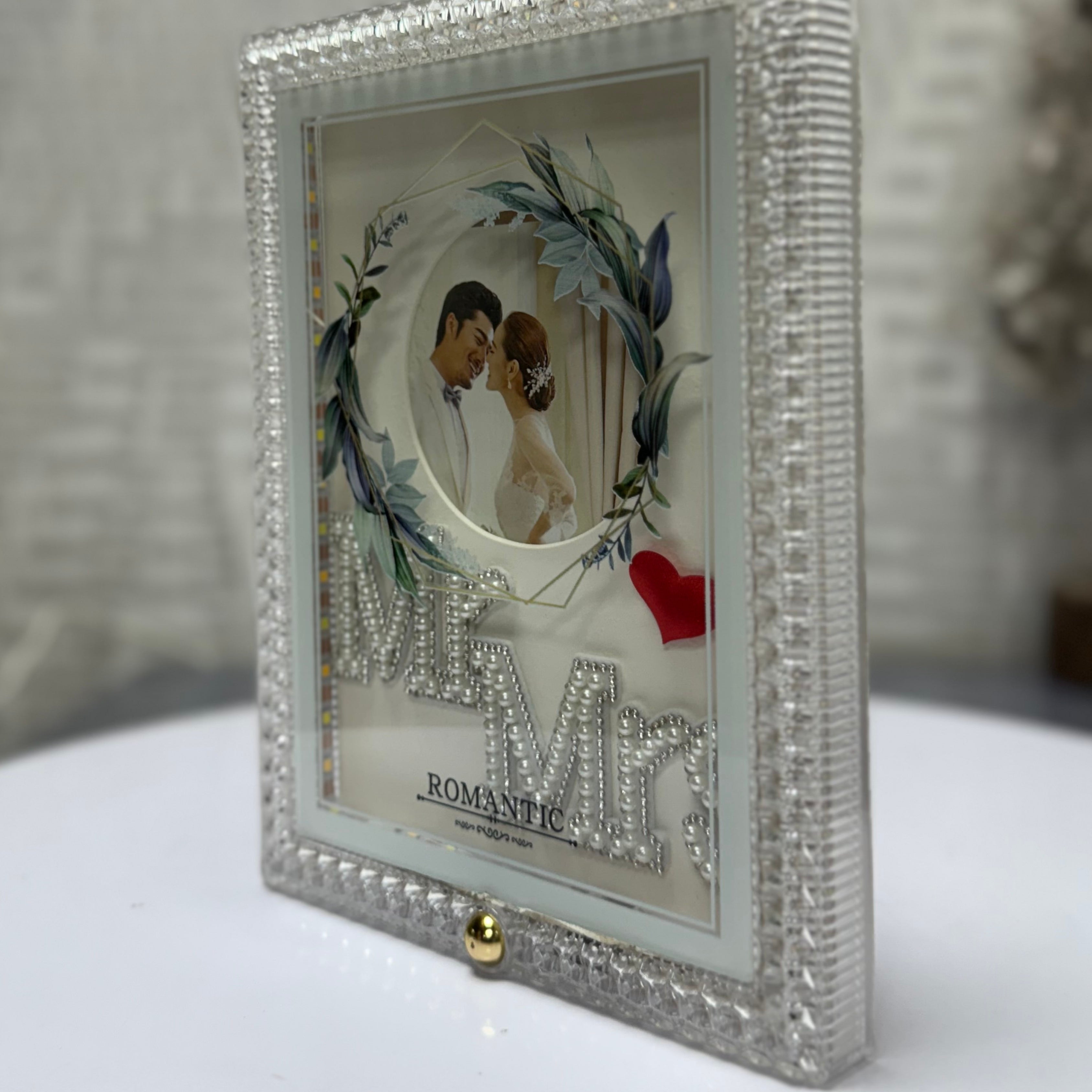 Just Married Memory Photo Frame