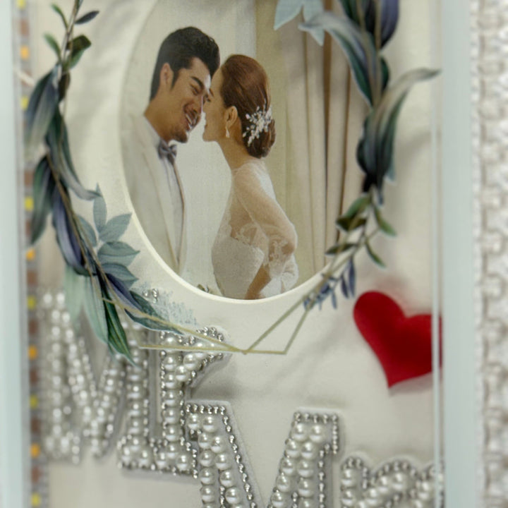 Just Married Memory Photo Frame