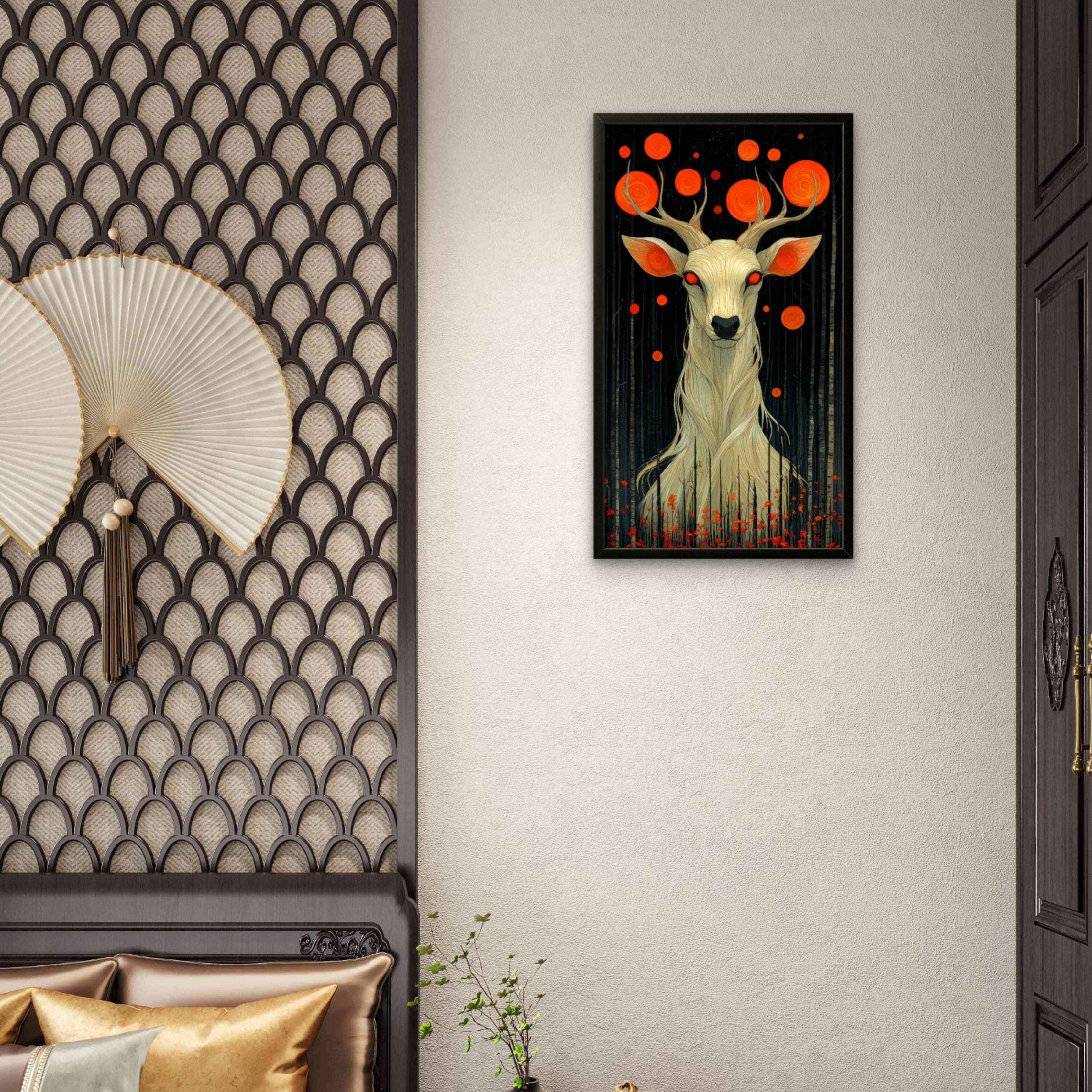 Midnight Stag Canvas