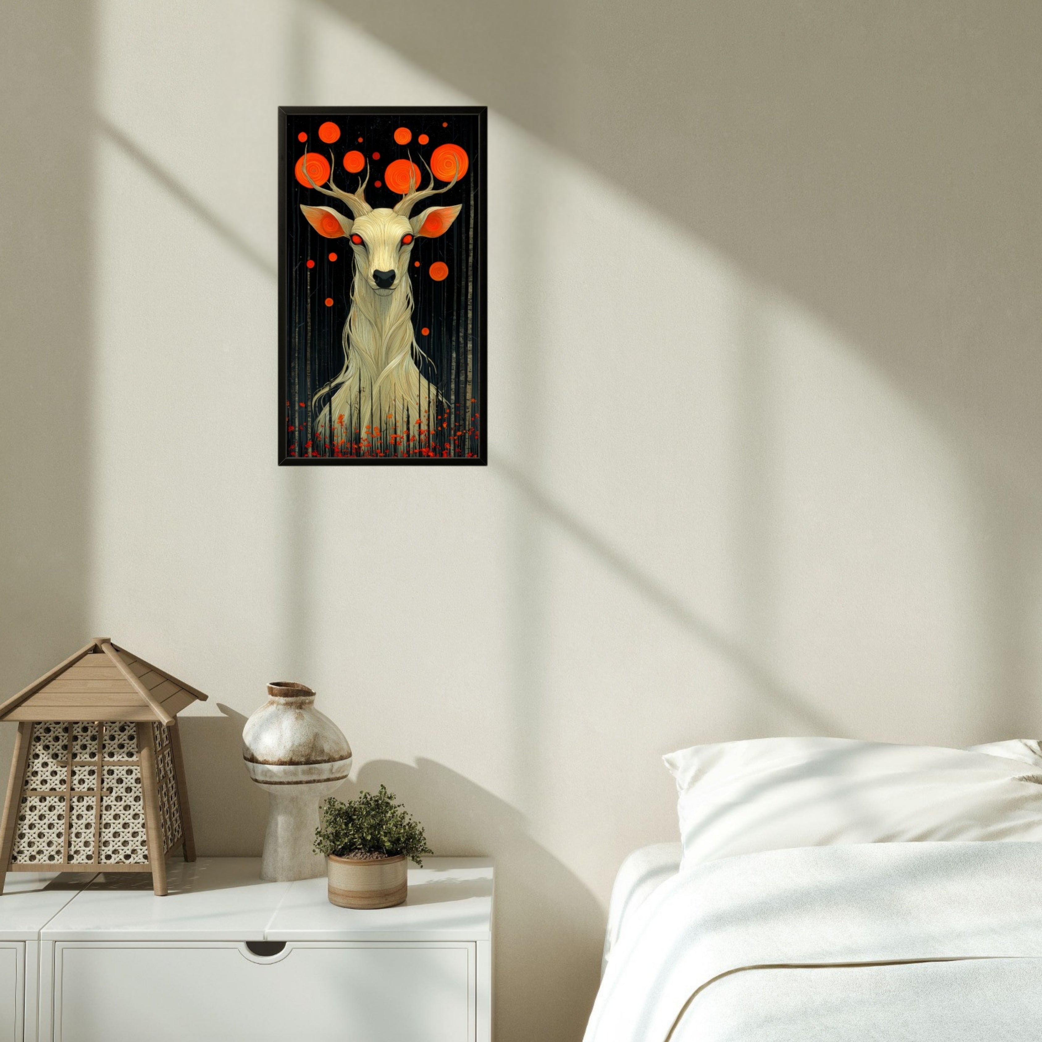 Midnight Stag Canvas