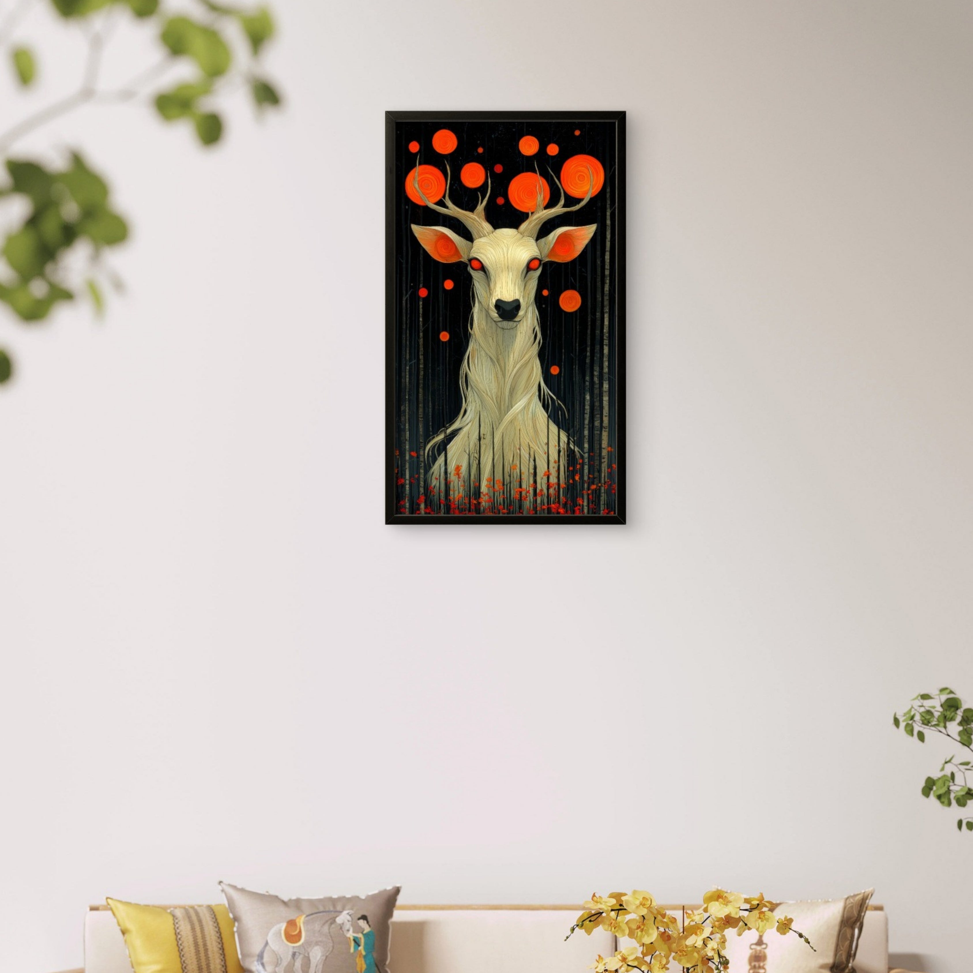Midnight Stag Canvas