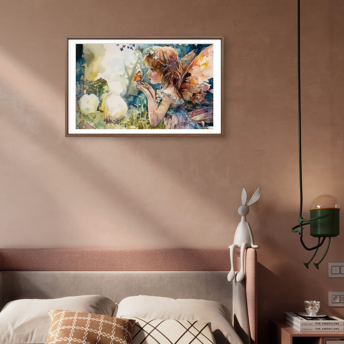 Butterfly Baby with Butterfly Art - Frugal Carts