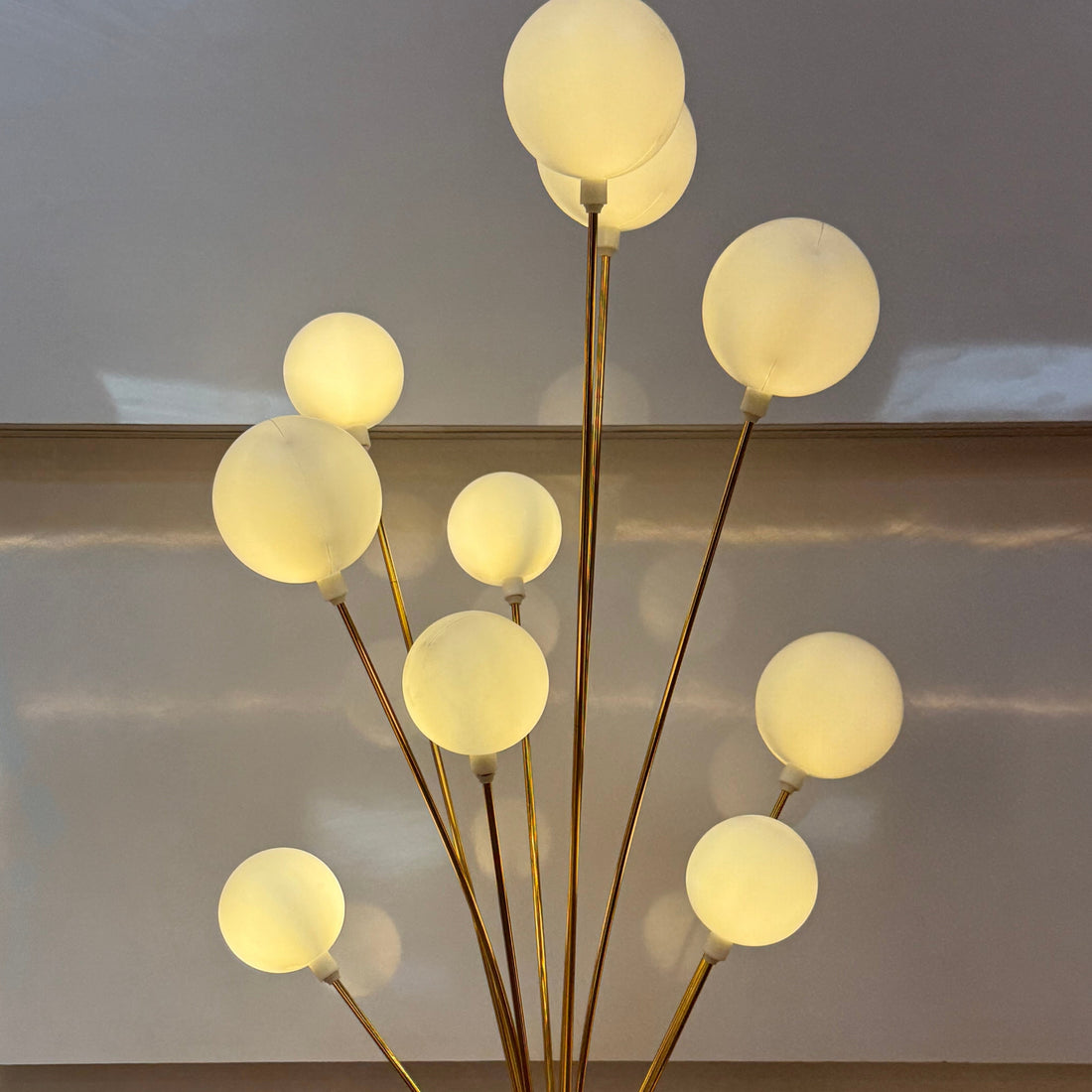 Golden Bloom Floor Lamp