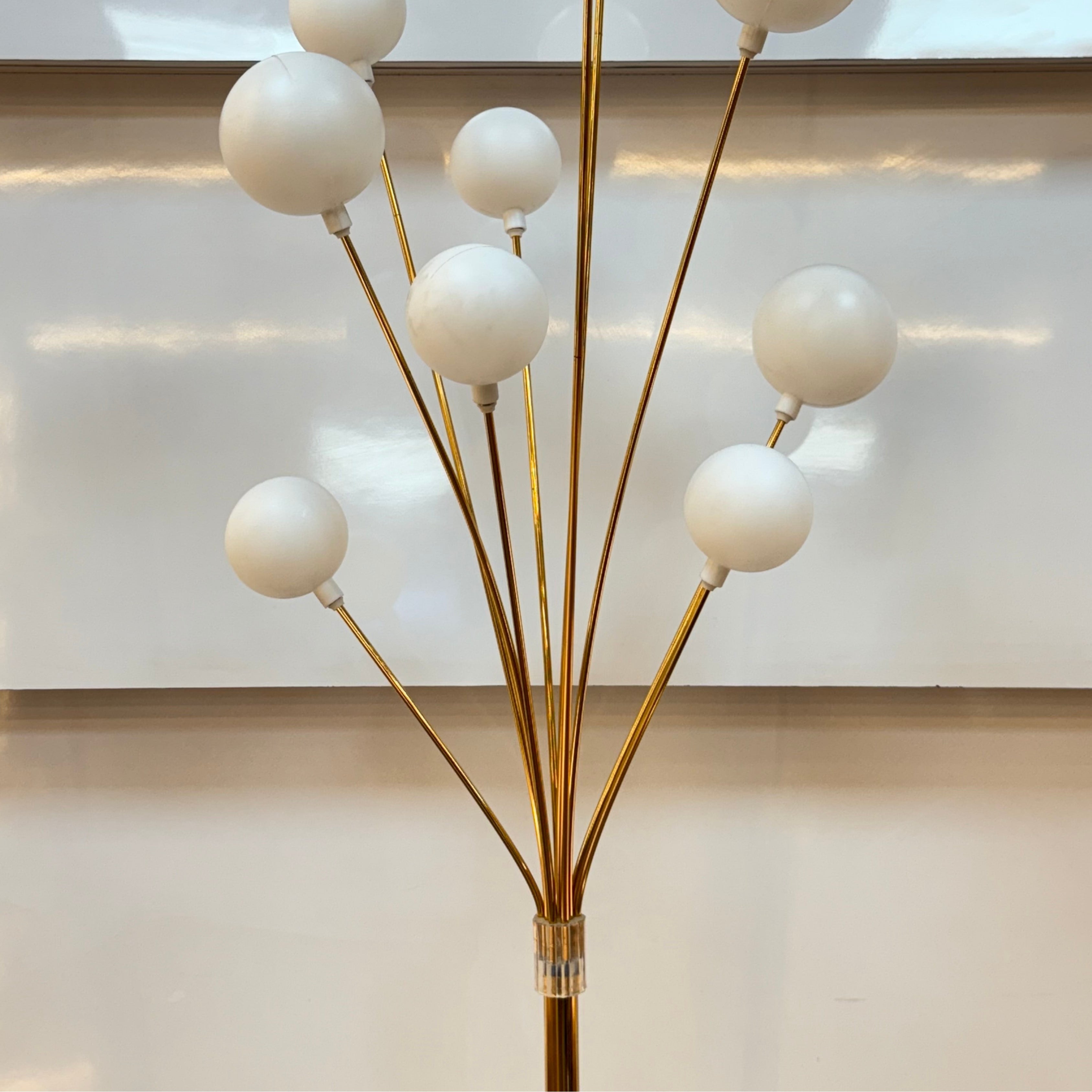 Golden Bloom Floor Lamp