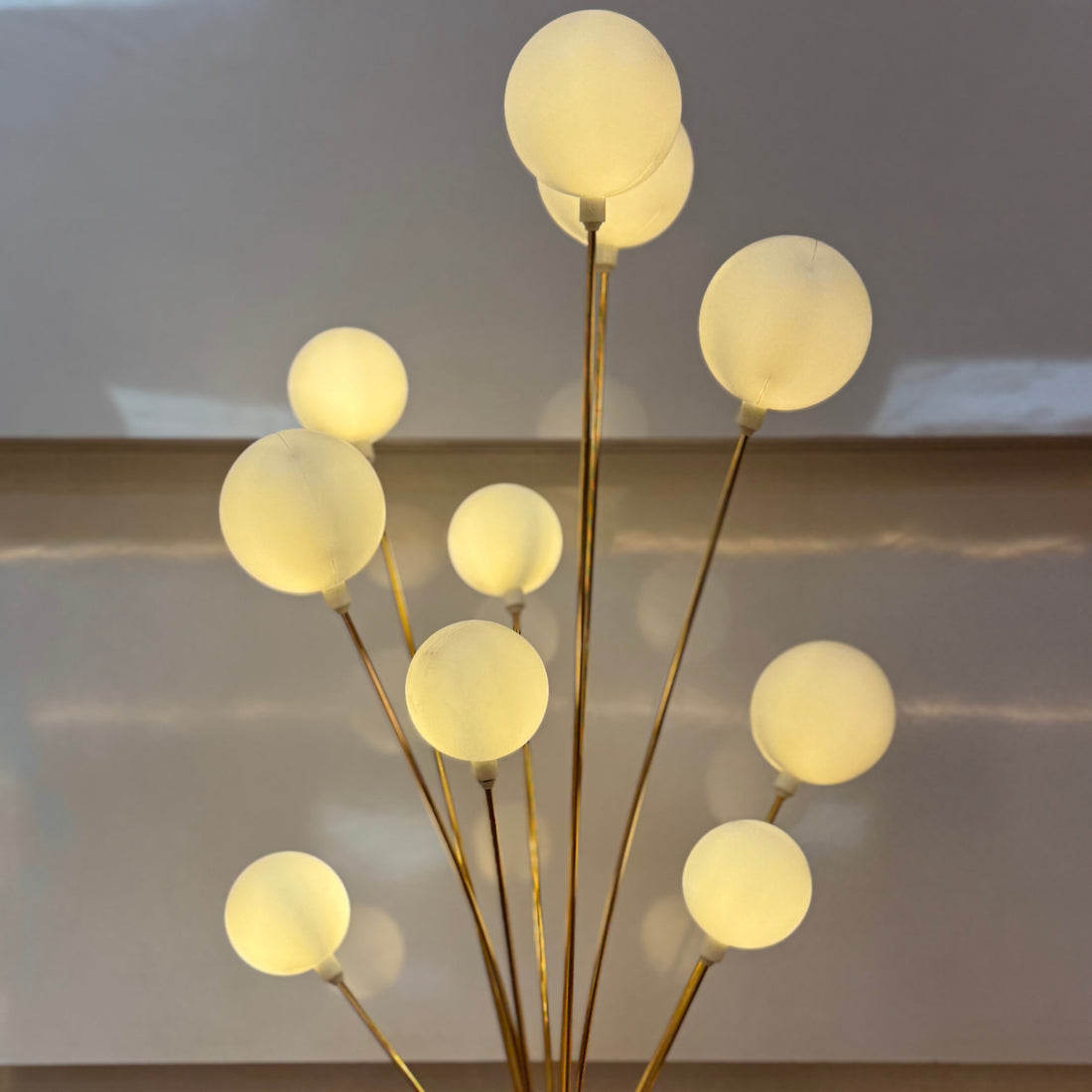 Golden Bloom Floor Lamp