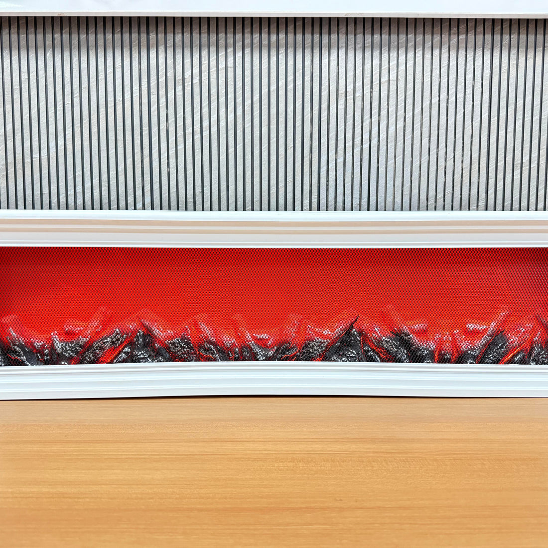 White Aura Flame Light Lamp