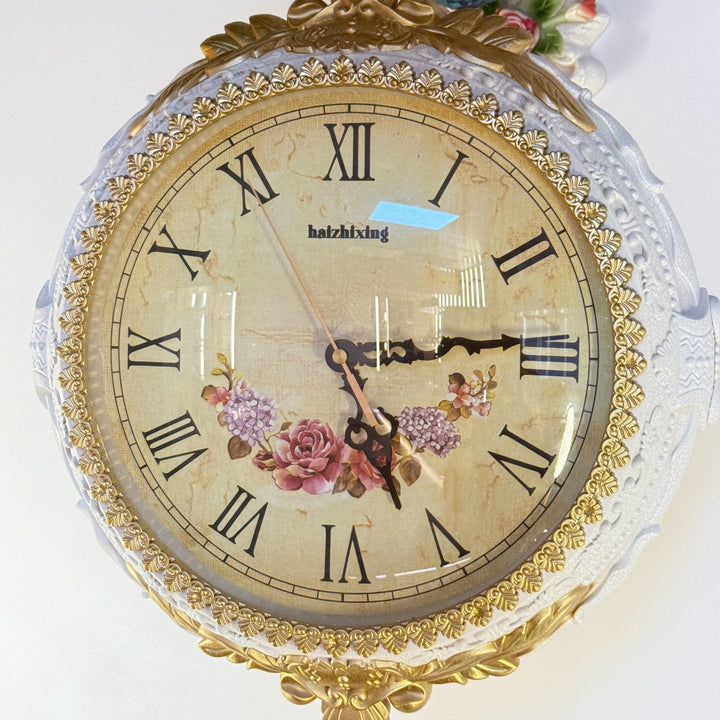 Heritage Peacock Wall Clock