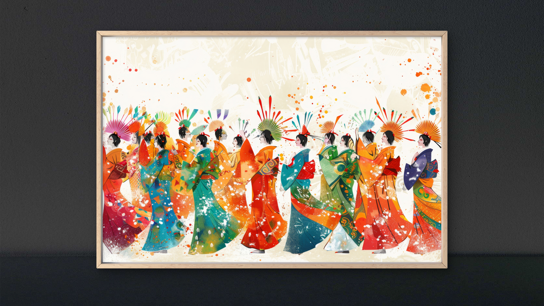 Vibrant Costumes City Parade