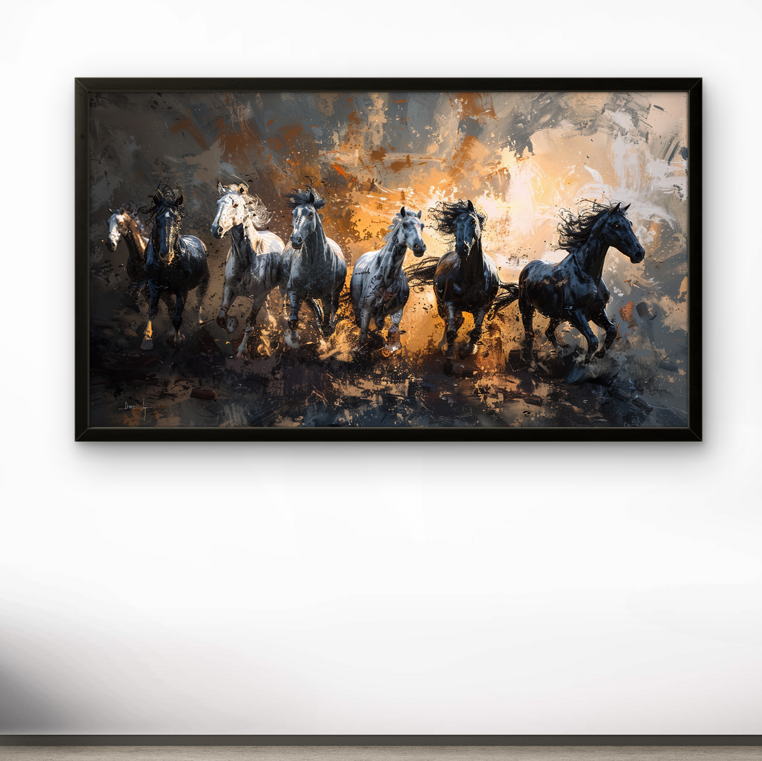 Rising Artistic Seven Horses