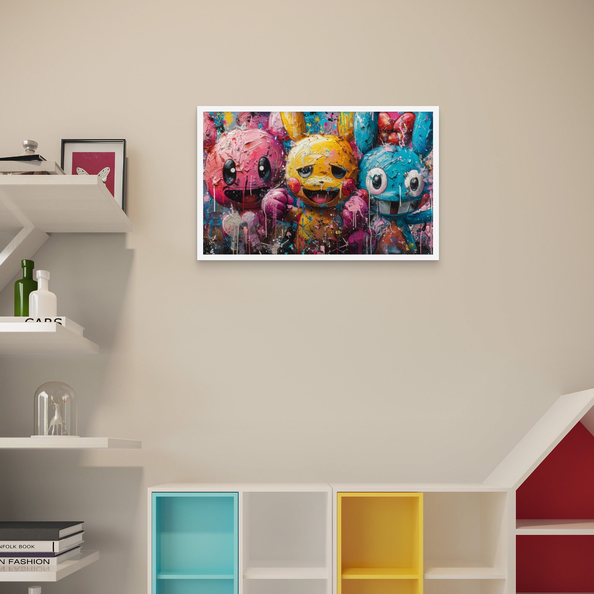 Colourful Funny Characters