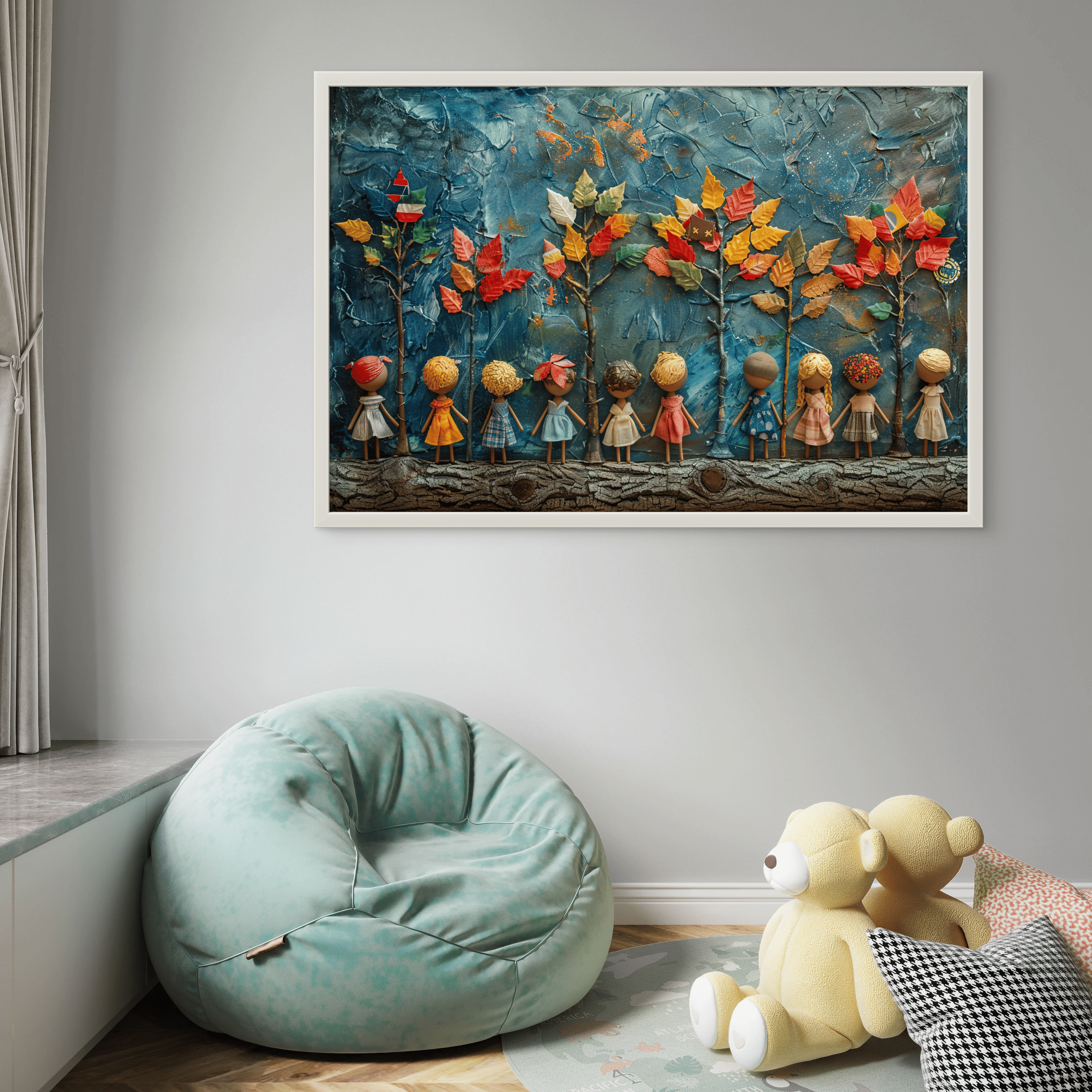 Group of Friends Art - Frugal Carts