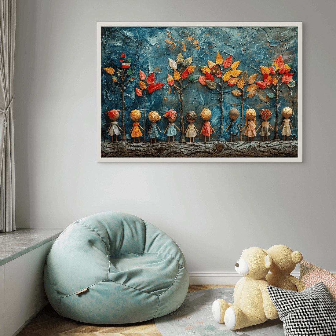 Group of Friends Art - Frugal Carts