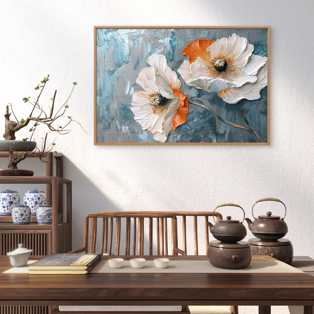 White Flowers Abstracts