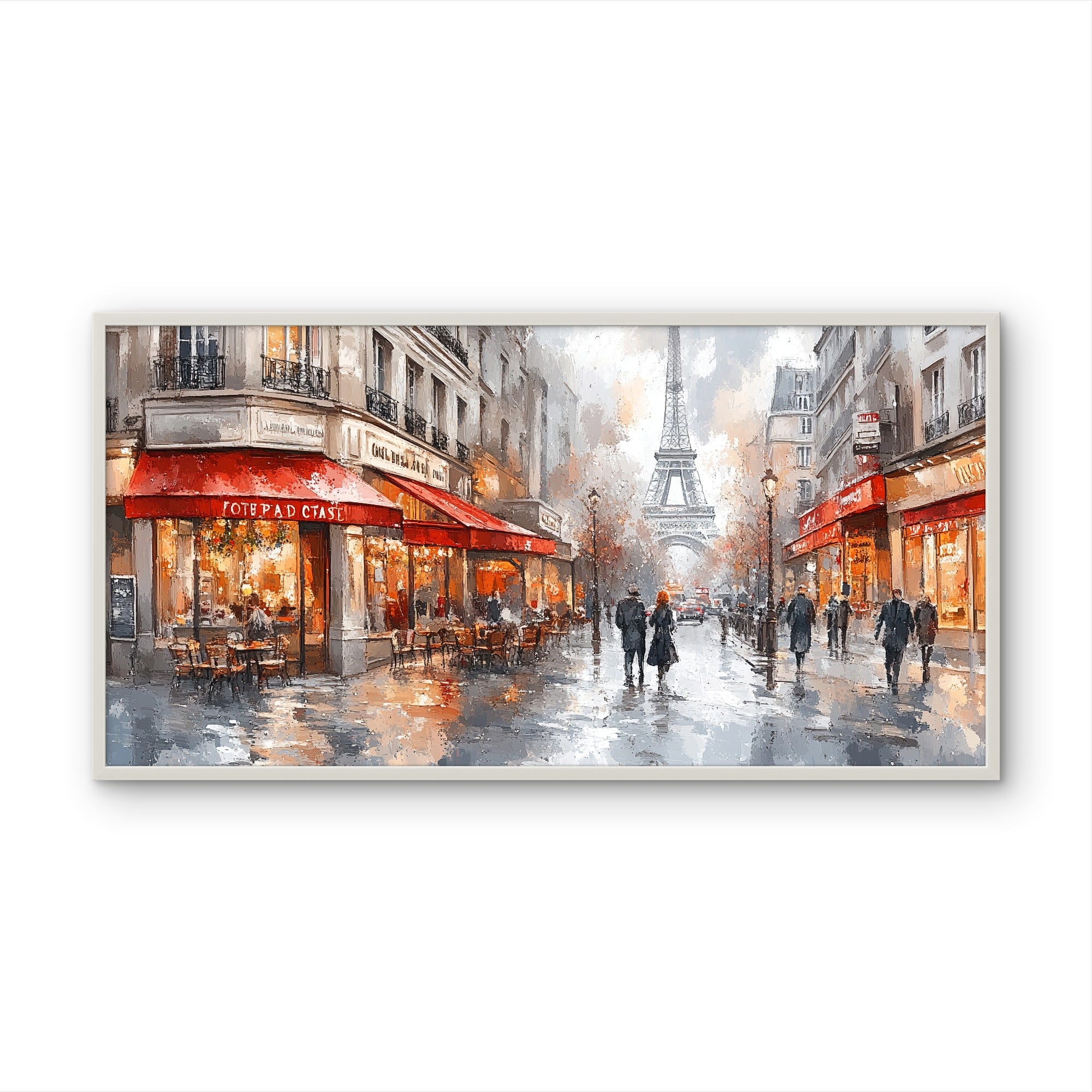 Watercolour Couple in the City