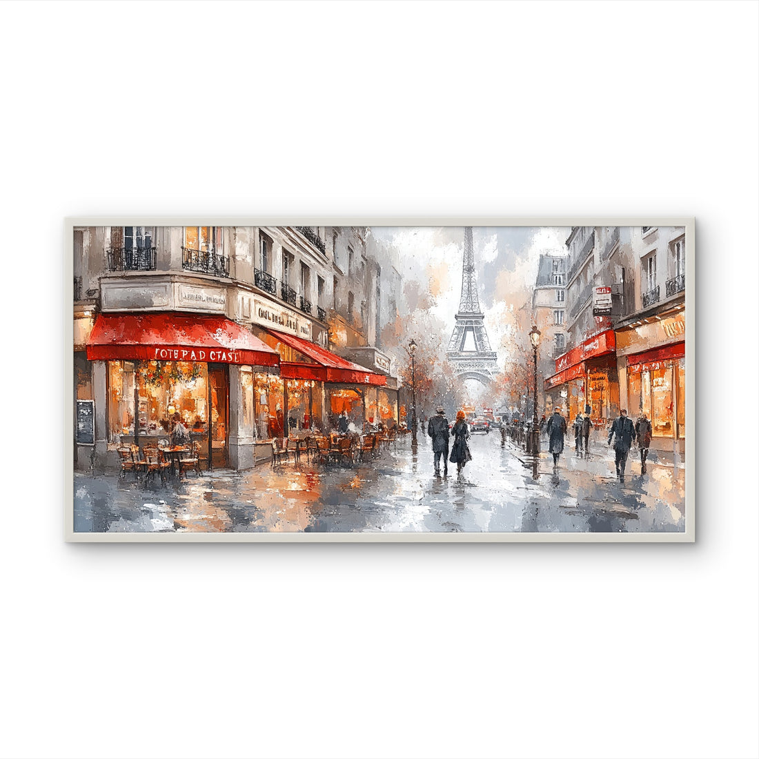 Watercolour Couple in the City