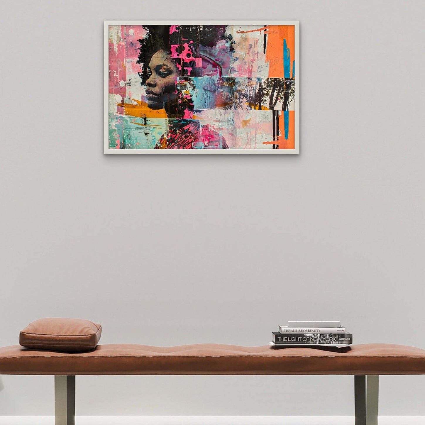 Black Girl Abstract Art