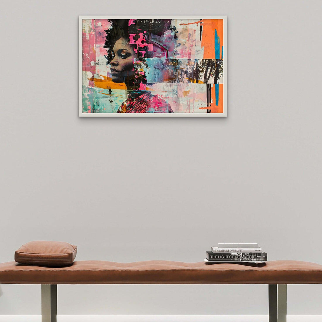 Black Girl Abstract Art