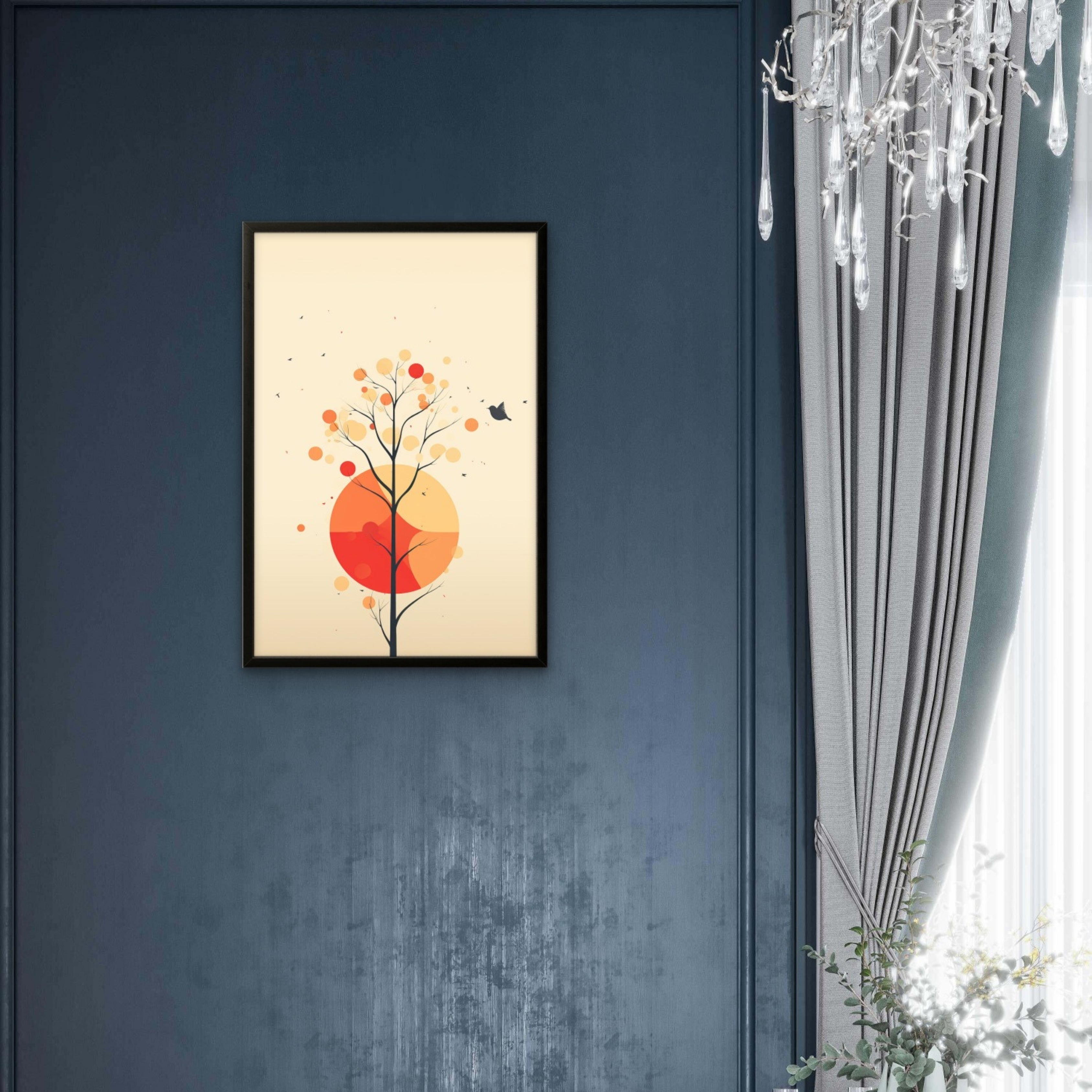 Sunset Tree Canvas