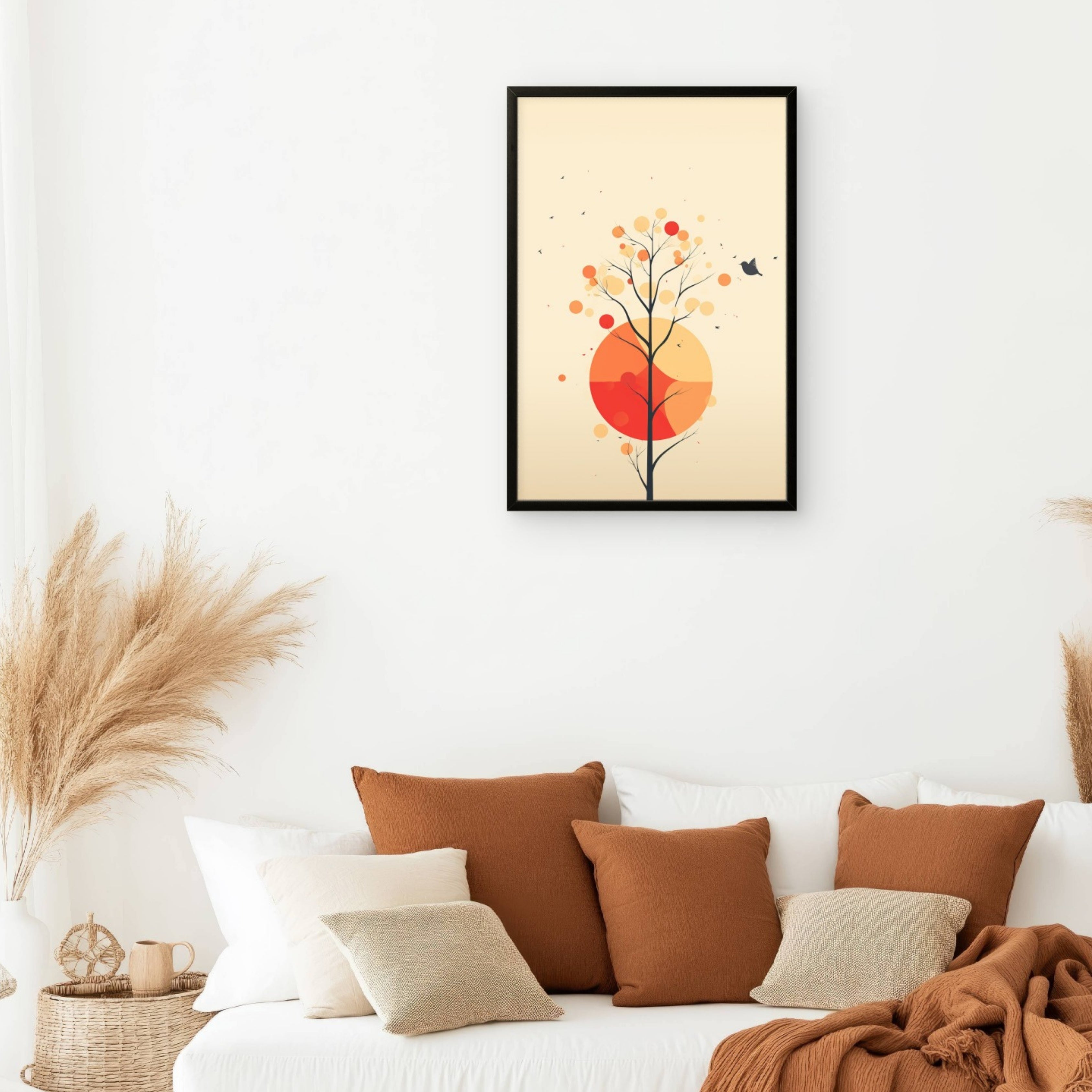 Sunset Tree Canvas