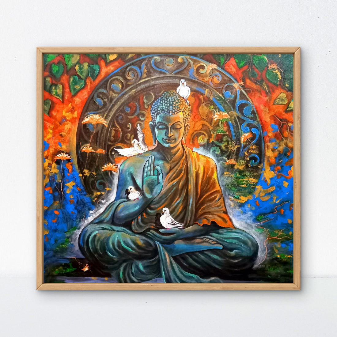 Bhuddha Peace Abstract