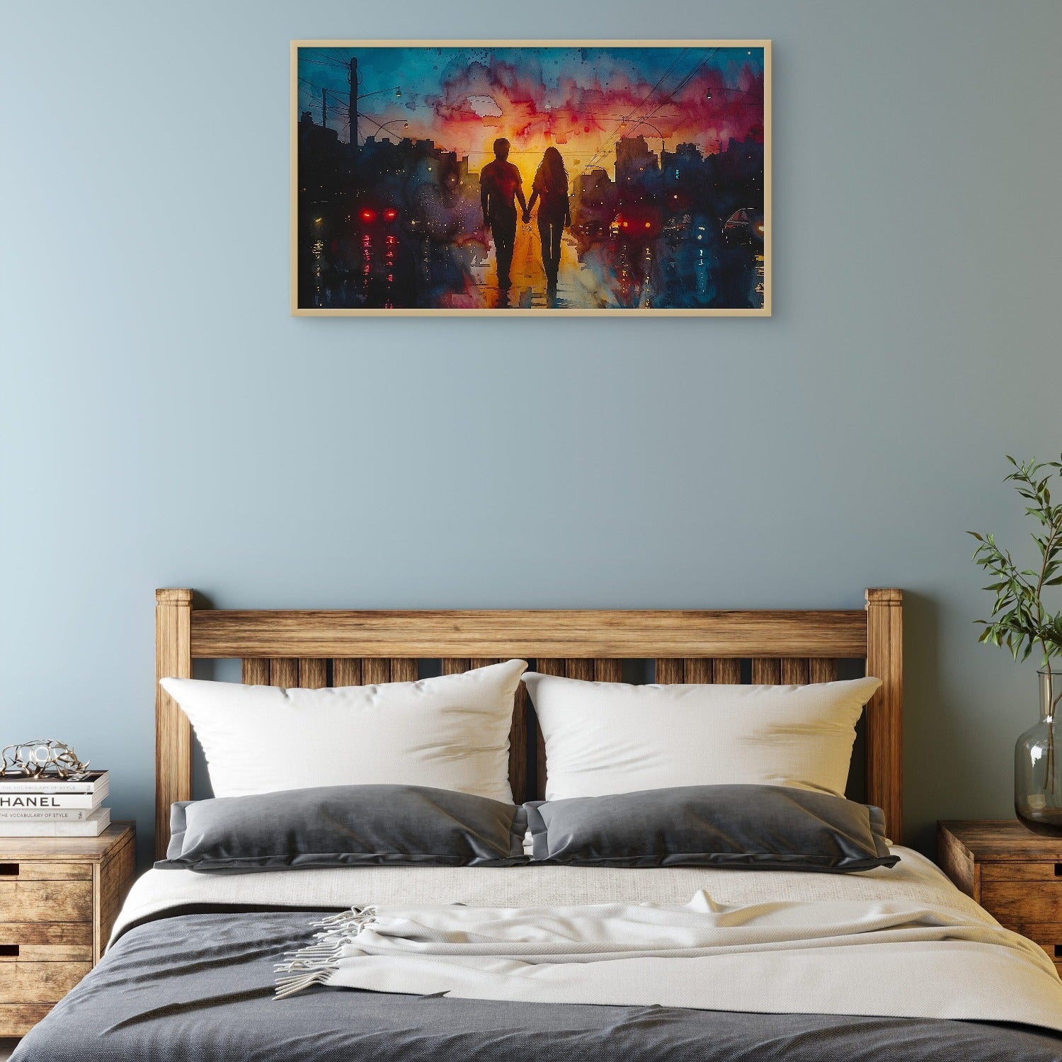 Couple Holding Hand Art